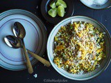 Sabudana Khichdi (with a bellpeppers)