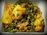 Aloo Methi - Potato with Fenugreek Leaves