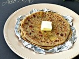 Aloo Paratha - Potato Paratha - Potato Stuffed Flat-bread