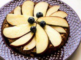 Apple Peanut Butter Dog Cake - Dog Birthday Cake