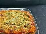 Baked Roasted Vegetable Pasta Recipe - Baked Penne with Roasted Vegetables - Baked Vegetable Pasta