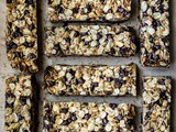 Chocolate Chip Walnut Granola Bars