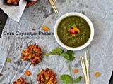 Corn Capsicum Fritters - Corn Capsicum Pakora