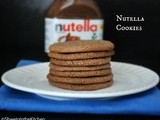 Eggless Nutella Cookies