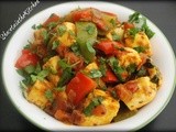 Kadhai Paneer - Wok Style Cottage Cheese