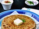 Mooli Paratha - Radish Paratha - Radish Stuffed Flatbread