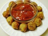 Potato Cheese Corn Balls