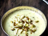 Sabudana Kheer Recipe - Tapioca Pudding