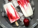 Strawberry Yogurt Popsicles