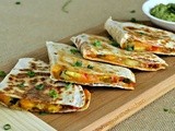 Vegetable Quesadilla