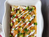 Vegetarian Black Bean and Cheese Enchiladas