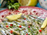 Alici marinate alla siciliana (masculini cunzati)