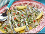 Alici marinate crude alla siciliana (masculini cunzati)