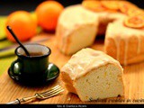 Angel food cake all’arancia