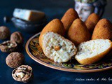 Arancini siciliani al gorgonzola e noci