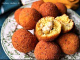 Arancini siciliani di riso ai carciofi