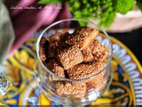 Biscotti integrali al sesamo