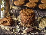 Biscotti vegani avena e cioccolato