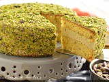 Bronte Dop pistachio cake