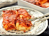 Cannelloni con ricotta e pomodoro
