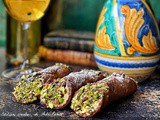 Cannoli siciliani al pistacchio