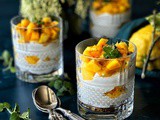 Coppa di mango e yogurt