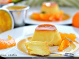 Crème caramel al mandarino