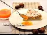 Crostata con crema di castagne