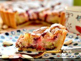 Crostata con crema frangipane e prugne fresche