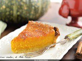 Crostata di crème brulée alla zucca