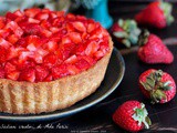 Crostata di fragole fresche