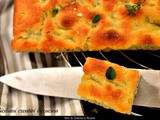 Focaccia genovese, con lievito madre