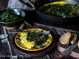 Frittata con agretti (barba di frate)