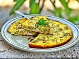 Frittata di fiori di zucca e ricotta