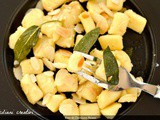 Gnocchi di semola rimacinata al burro e salvia