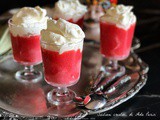 Granita messinese fragole e panna (cremolata)