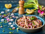 Insalata di fagioli tonno e cipolle