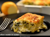 Lasagne bianche con broccoli e scamorza