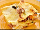 Lasagne d’autunno con zucca e salsiccia