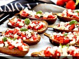 Melanzane al forno con pomodori e feta greca