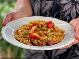 Pasta con fagiolini e tonno