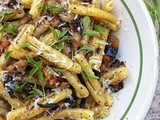 Pasta con le melanzane in bianco alla messinese