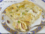 Pistachio lasagne