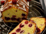 Plum cake al limone e lamponi