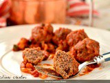 Polpette alla siciliana in agrodolce