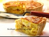 Quiche con patate e scamorza