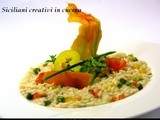 Risotto al taleggio con verdure croccanti