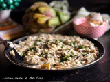Risotto con carciofi e mascarpone