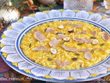 Risotto zucca castagne e tartufo bianco