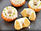 Soft pretzels yogurt and lime